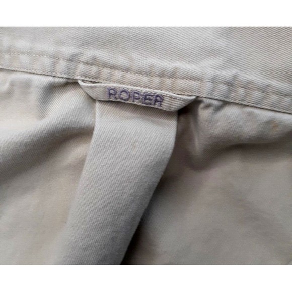 Roper Range Gear Hunting Shooting Khanki RealTree Camo Shirt Mens L w Elk Camp - Picture 11 of 13